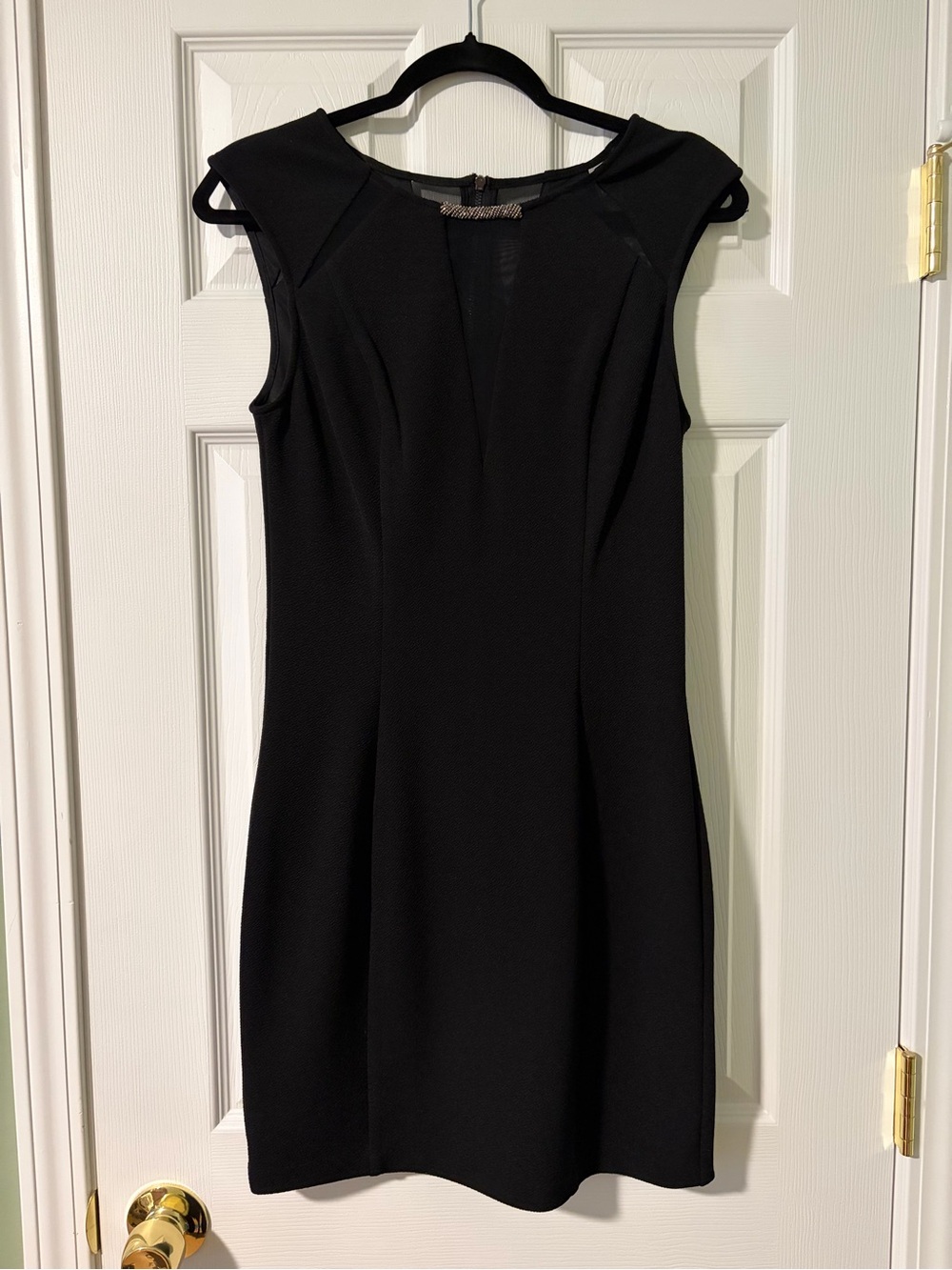Guess Little Black Cap-Sleeve Mini Dress
